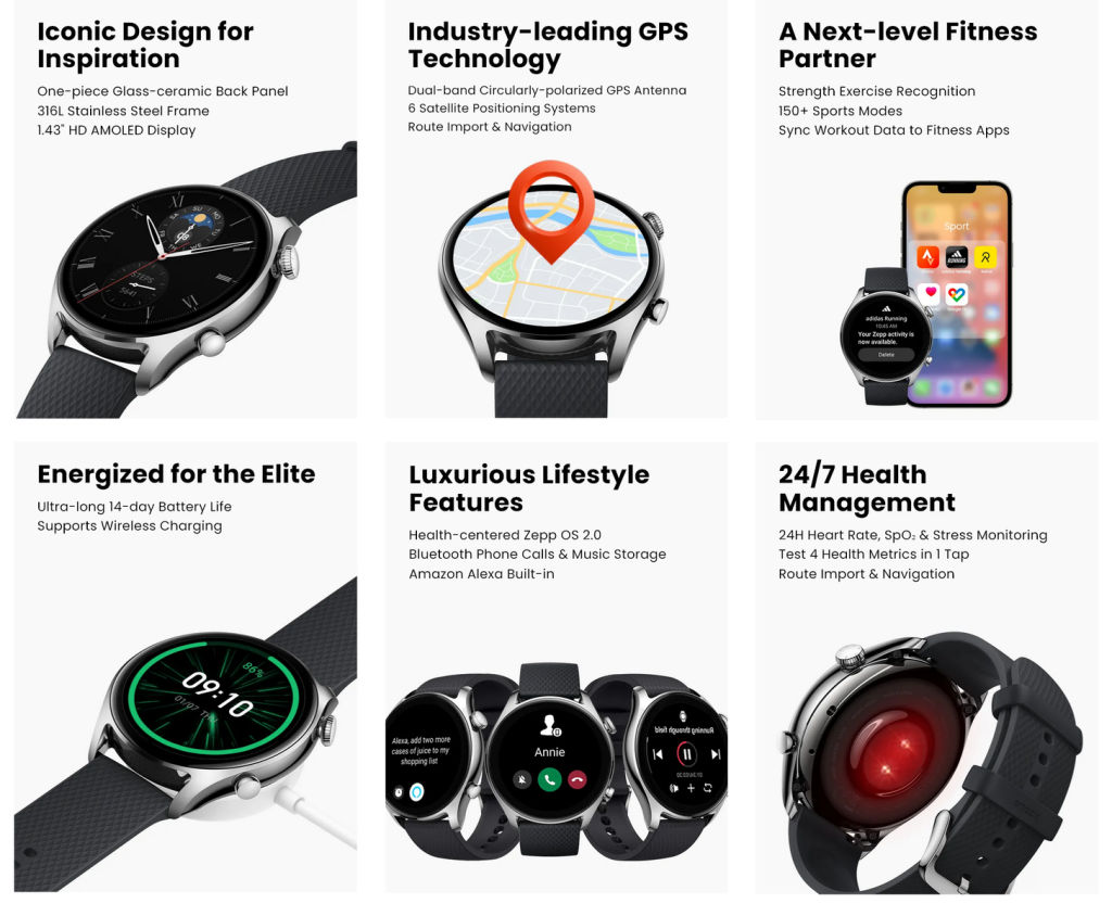 smartwatch Amazfit GTR 4 Limited Edition cena specyfikacja