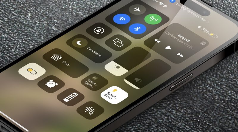 iOS 17 centrum akcji zmiany nowości Apple iPhone