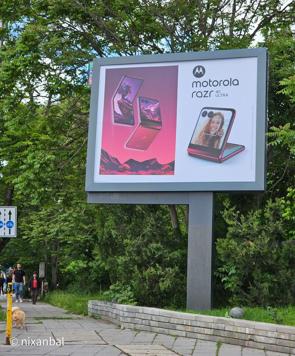 premiera Motorola Razr 40 Ultra billboard