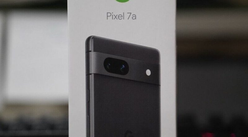 Google Pixel 7a pudełko nowości zmiany