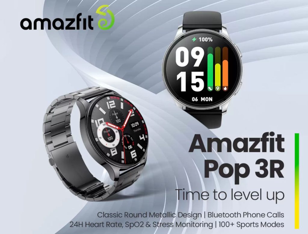 smartwatch Amazfit Pop 3R cena specyfikacja techniczna