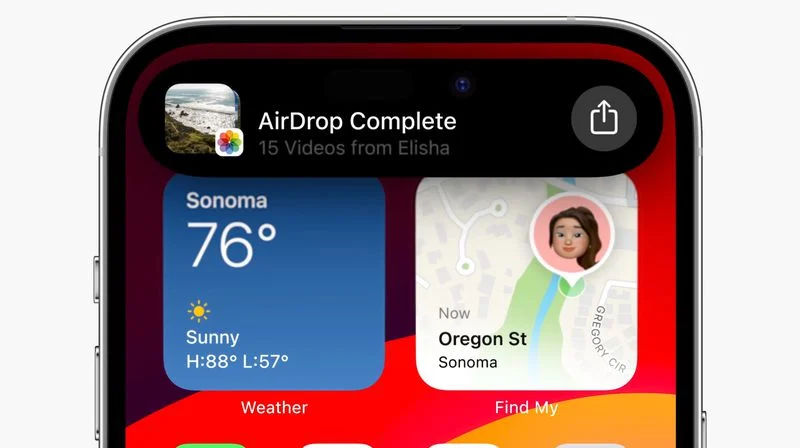 iOS 17 najciekawsze nowości AirDrop NameDrop