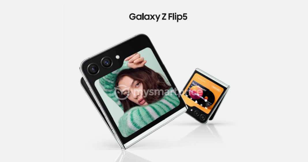 Samsung Galaxy Z Flip 5 cena specyfikacja render design