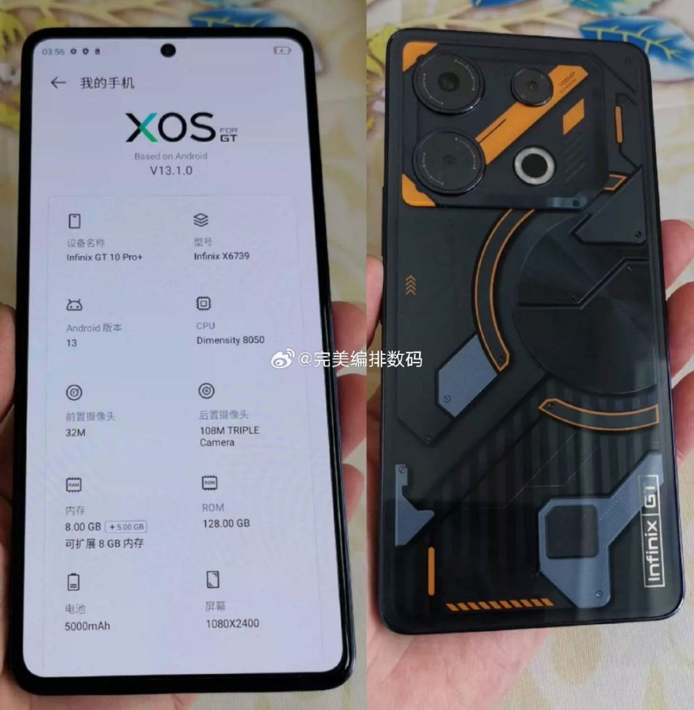 Infinix GT 10 Pro Plus cena specyfikacja zdjęcia