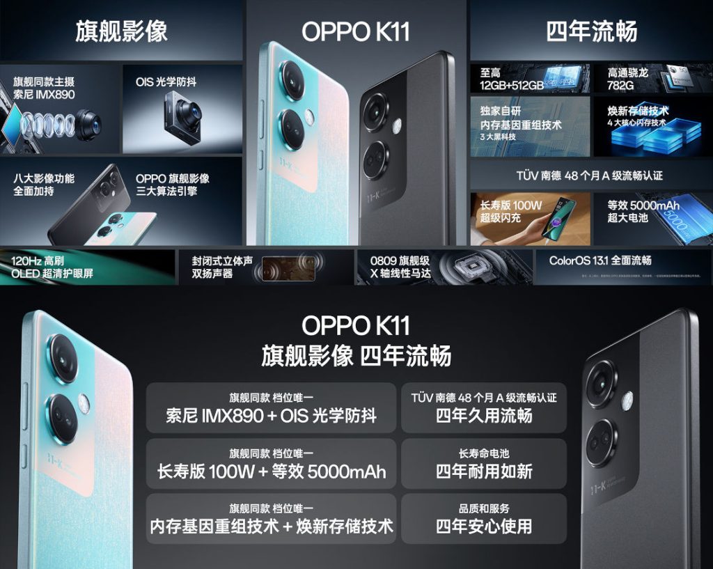 smartfon Oppo K11 cena specyfikacja techniczna