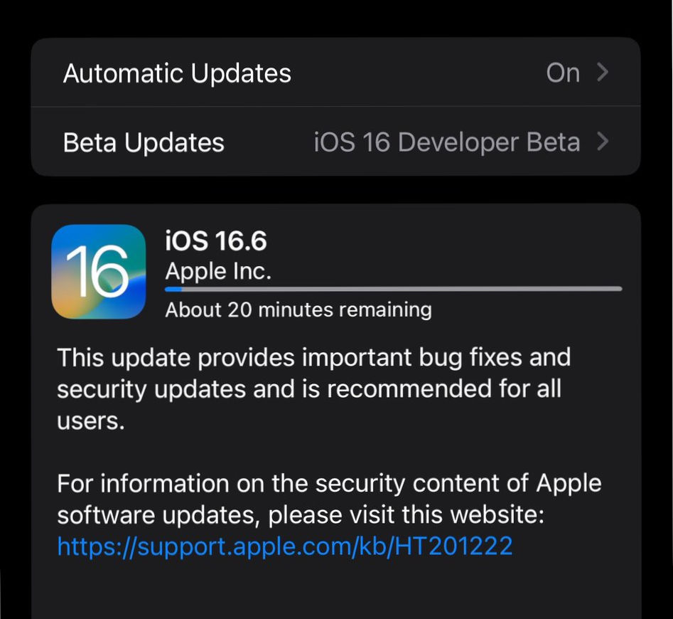 aktualizacja iOS 16.6 RC iPadOS 16.6 RC macOS 13.5 RC co nowego