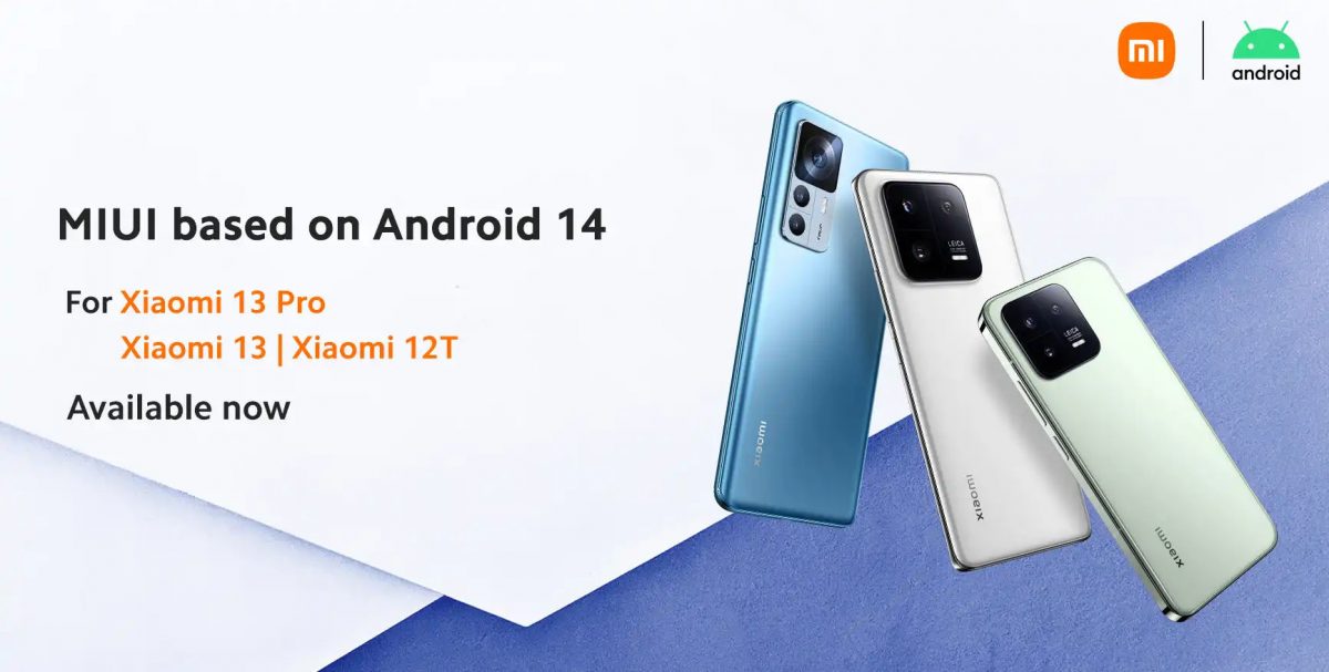 MIUI 14 Android 14 aktualizacja Xiaomi 13 12T Pro