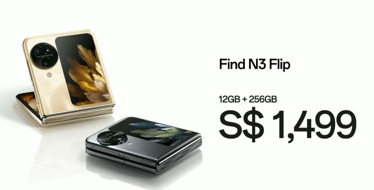 składany smartfon z klasą Oppo Find N3 Flip cena