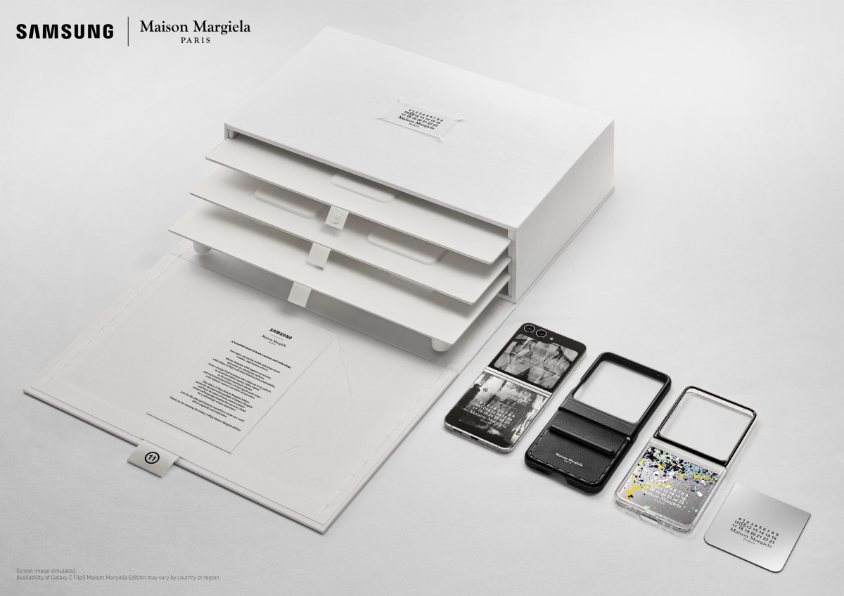 składany smartfon Samsung Galaxy Z Flip5 Maison Margiela Edition cena specyfikacja