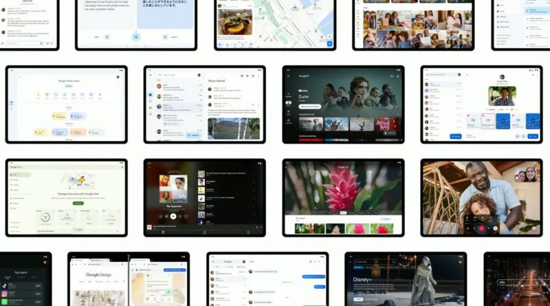 aplikacje Google na tablety składane smartfon Gmail Mapy