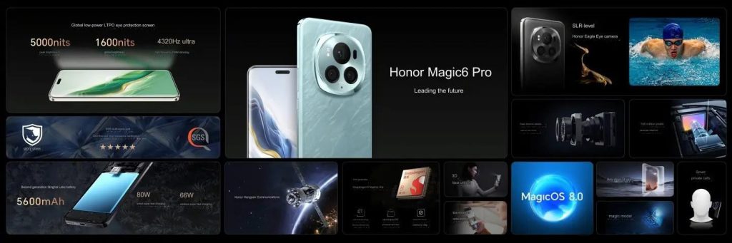 smartfon Honor Magic 6 Pro cena specyfikacja