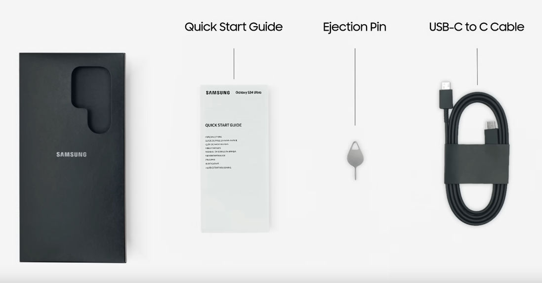 unboxing Samsung Galaxy S24 Ultra co w pudełku?