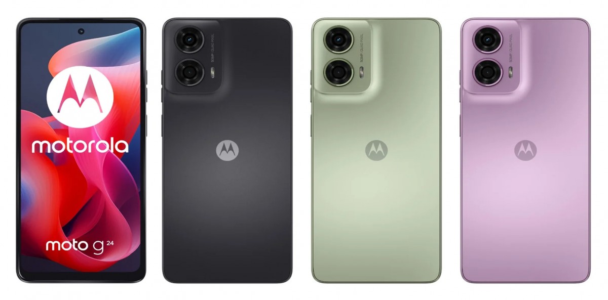 smartfon Motorola Moto G24 cena specyfikacja rendery
