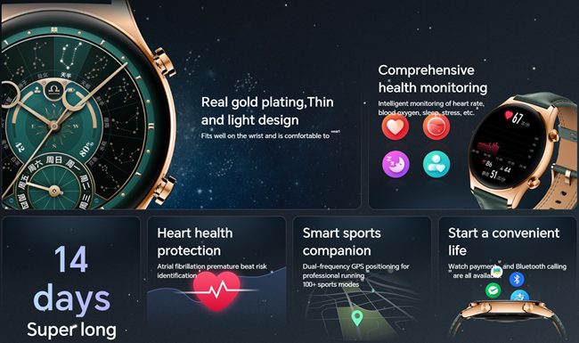 smartwatch Honor Watch GS 4 cena specyfikacja techniczna