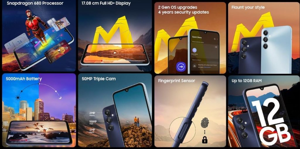 smartfon Samsung Galaxy M14 4G cena specyfikacja